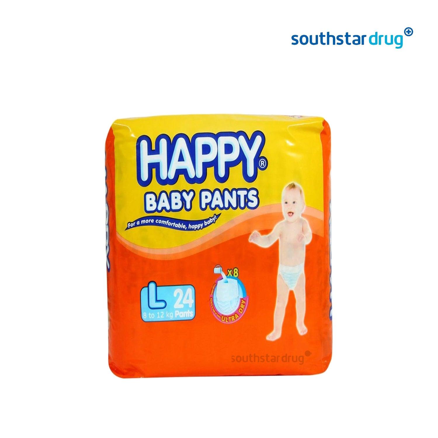 Happy Baby Pants Ultra Dry Diaper Large 24s - Southstar Drug