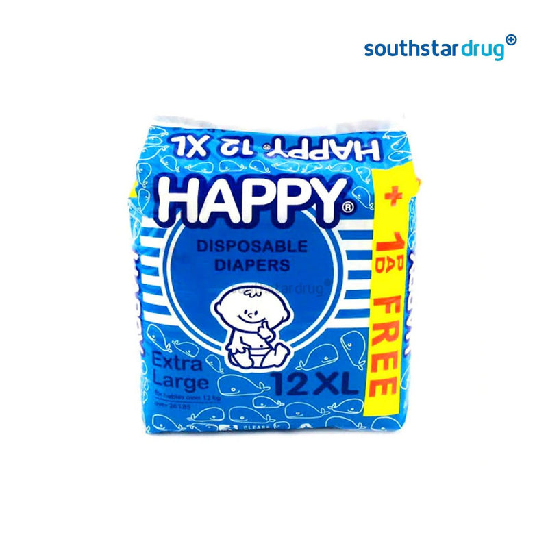 Happy XL Disposable Diaper - 12s - Southstar Drug
