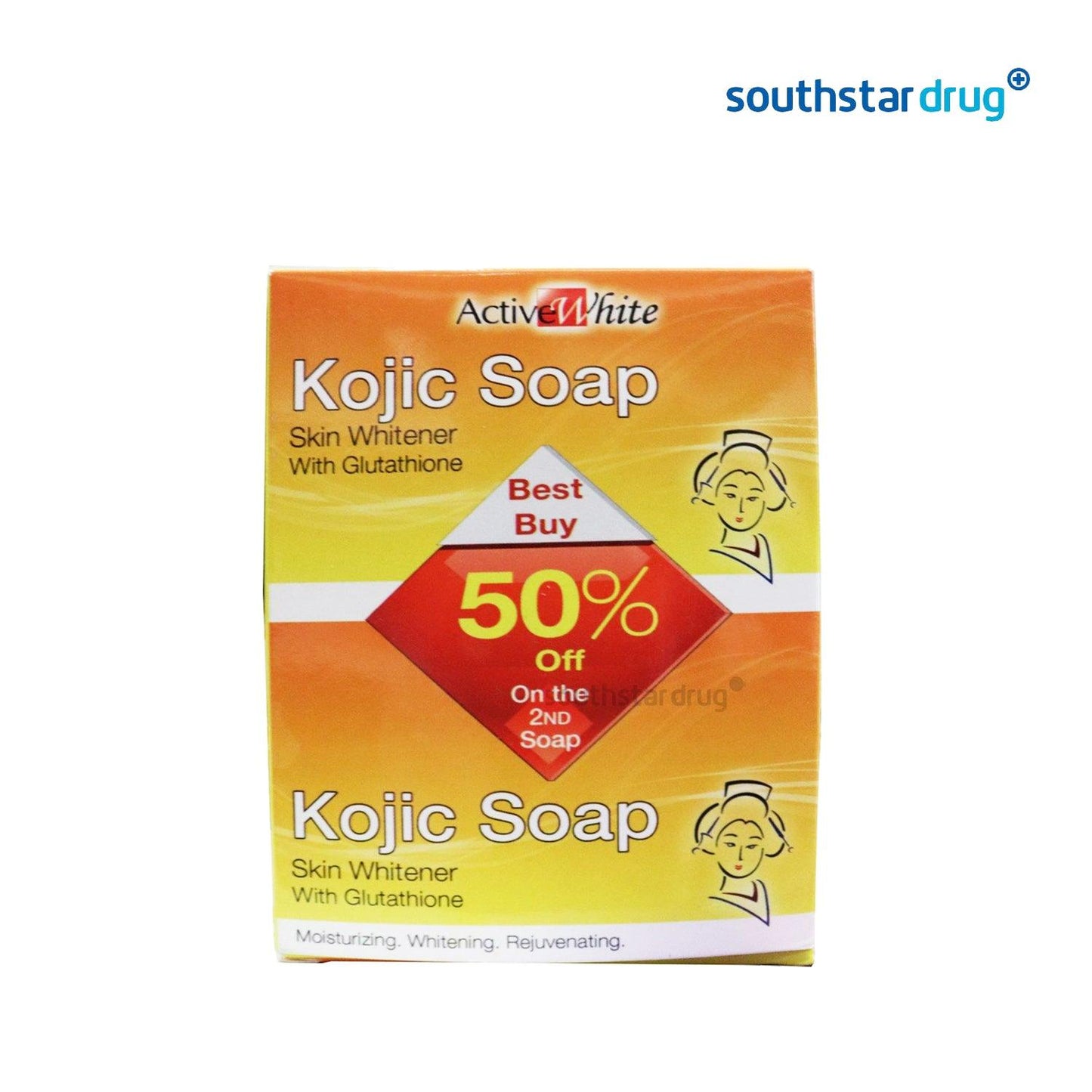 ActiveWhite Kojic Bar Soap - Southstar Drug