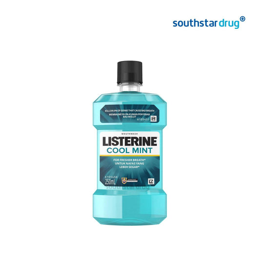 Listerine Cool Mint Zero Mouthwash 250ml - Southstar Drug