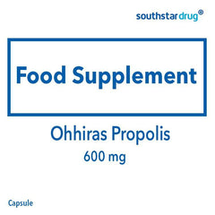 Ohhiras Propolis 600 mg Capsule - 20s - Southstar Drug