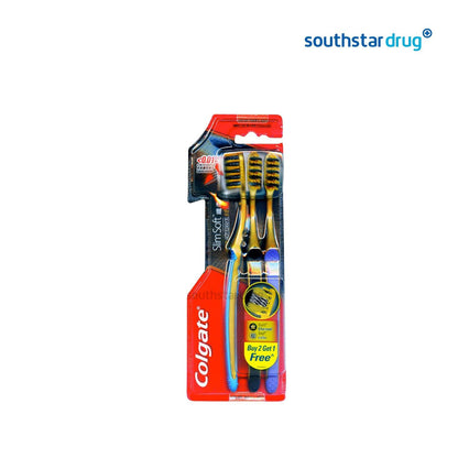 Colgate Slim Soft Gold Charcoal Buy 2 Get 1 Toothbrush - Southstar Drug