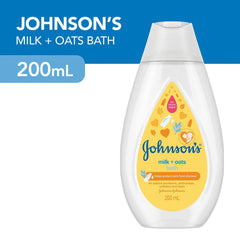 Johnson's Bath Milk plus Oat 200ml - Southstar Drug