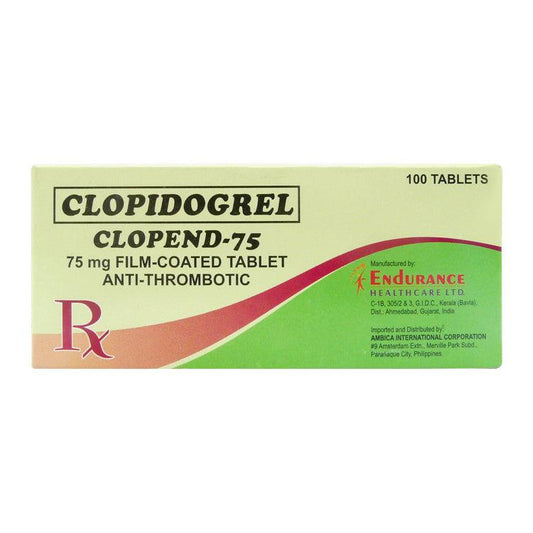 Rx: Clopend 75mg Tablet - Southstar Drug