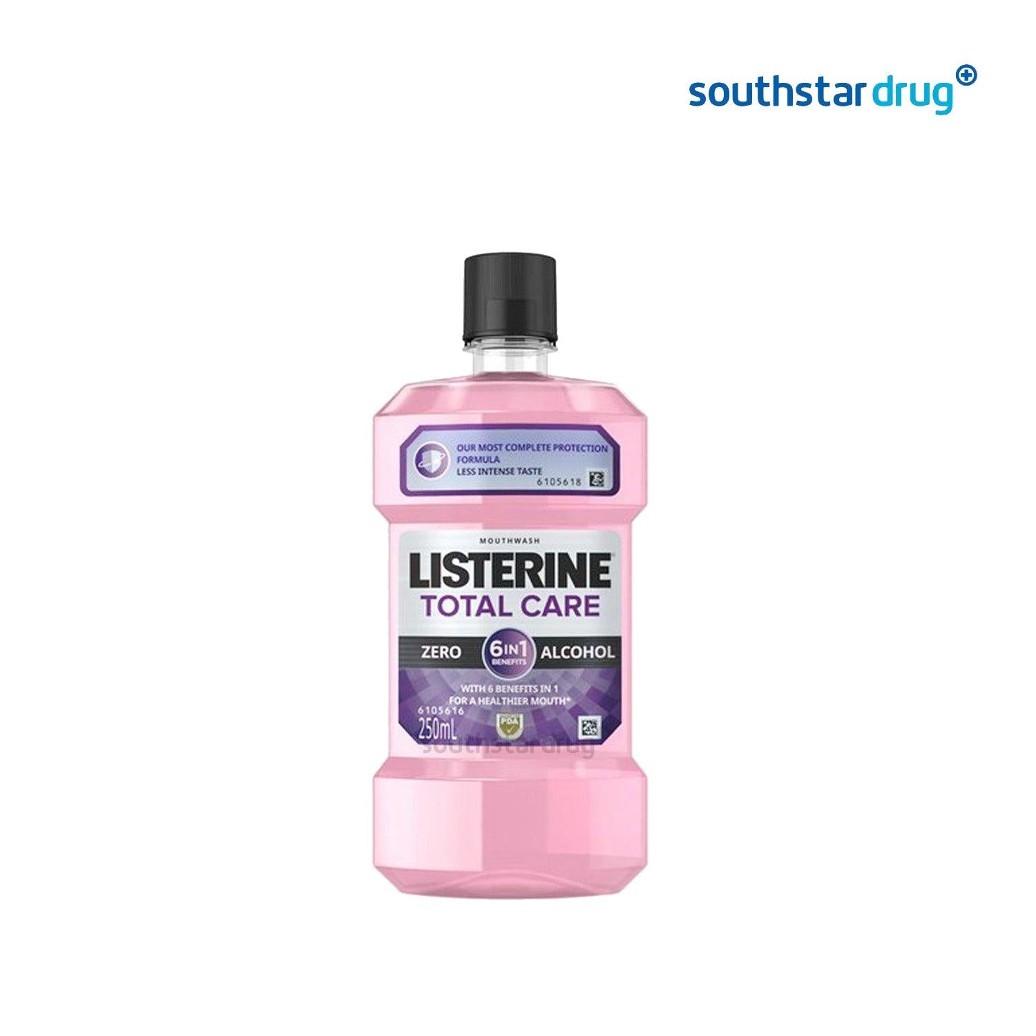 Listerine Total Care Zero 250 ml Mouthwash - Southstar Drug