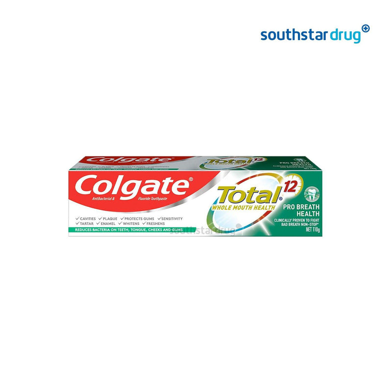 Colgate Total Pro Breath Health Toothpaste 110g - Southstar Drug