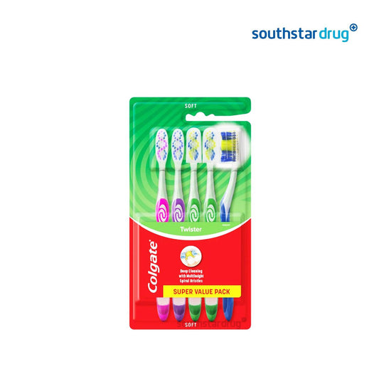 Colgate Twister Fresh Free Toothbrush Buy 3 Get 2 - Southstar Drug