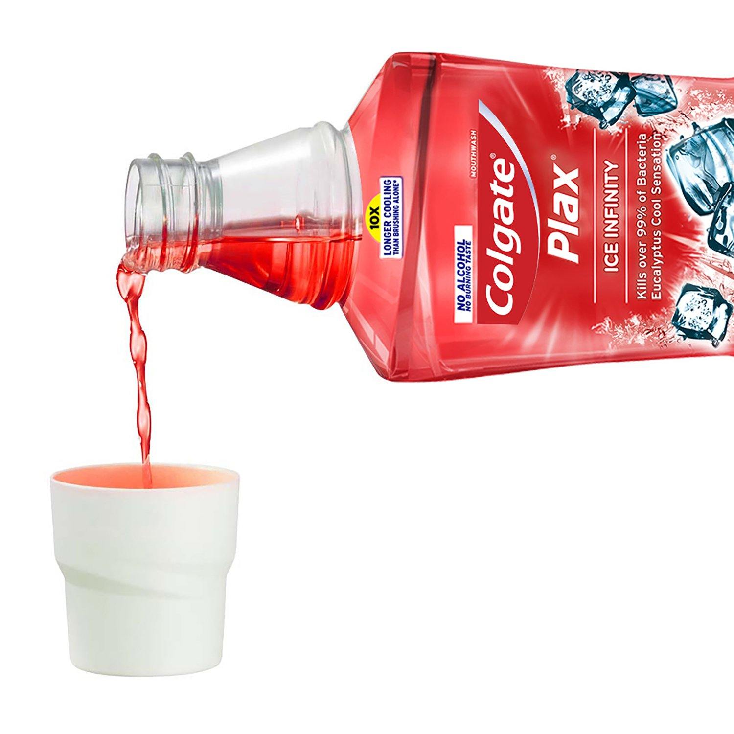 Colgate Plax Antibacterial Mouthwash Ice Infinity Intense Flavor 250ml - Southstar Drug