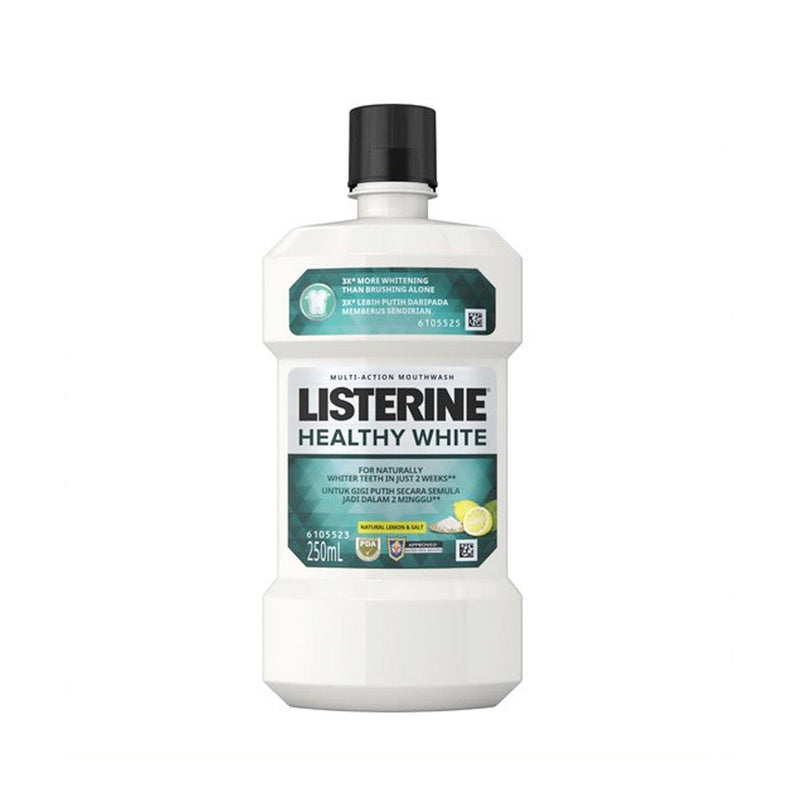 Listerine Healthy White 250 ml Mouthwash - Southstar Drug
