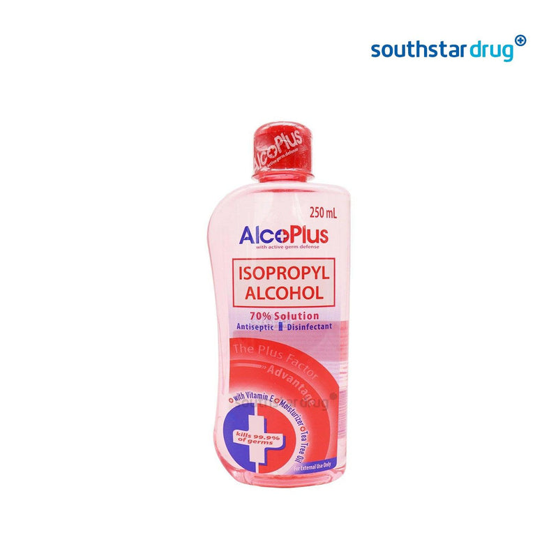 Alcoplus 70% Solution Isopropyl Alcohol - 250ml - Southstar Drug
