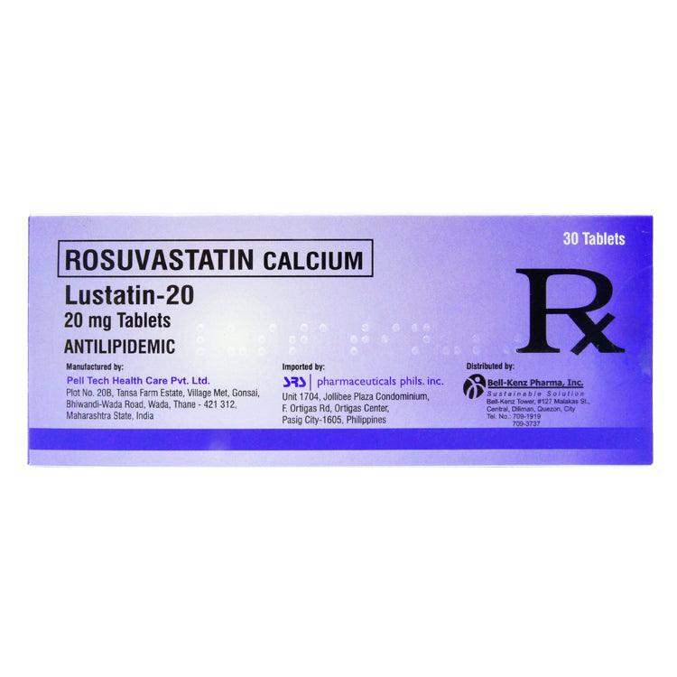 Rx: Lustatin 20mg Tablet - Southstar Drug
