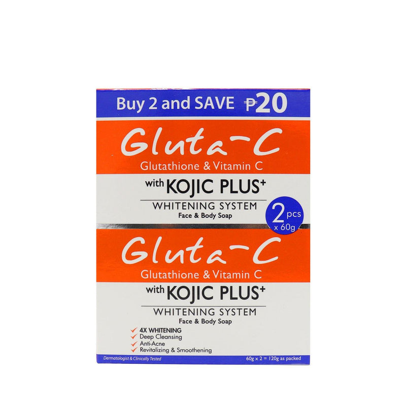 Gluta C Kojic Plus Soap 60 g - 2s - Southstar Drug