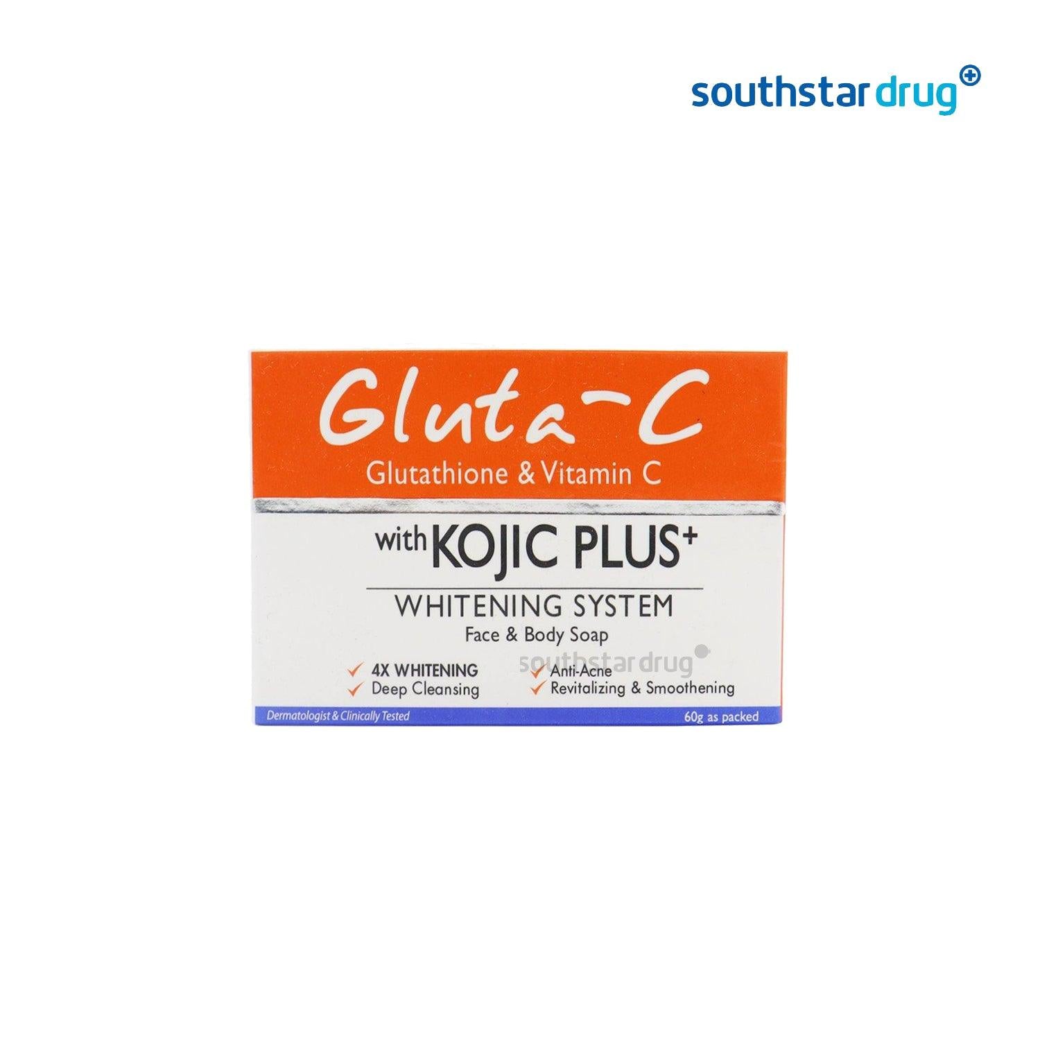 Gluta C With Kojic Plus Soap 60 g - Southstar Drug