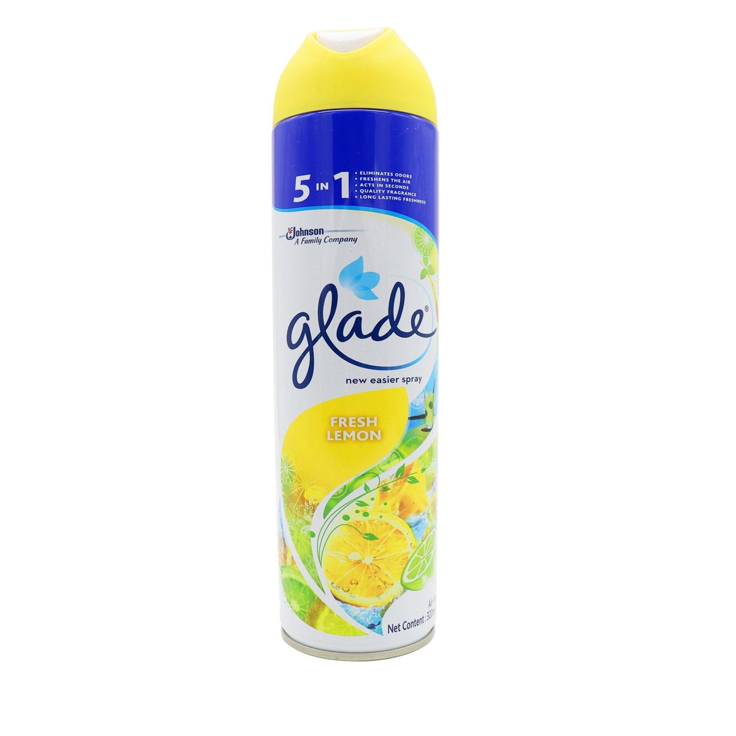 Glade Fresh Lemon Air Freshener Spray 320ml - Southstar Drug