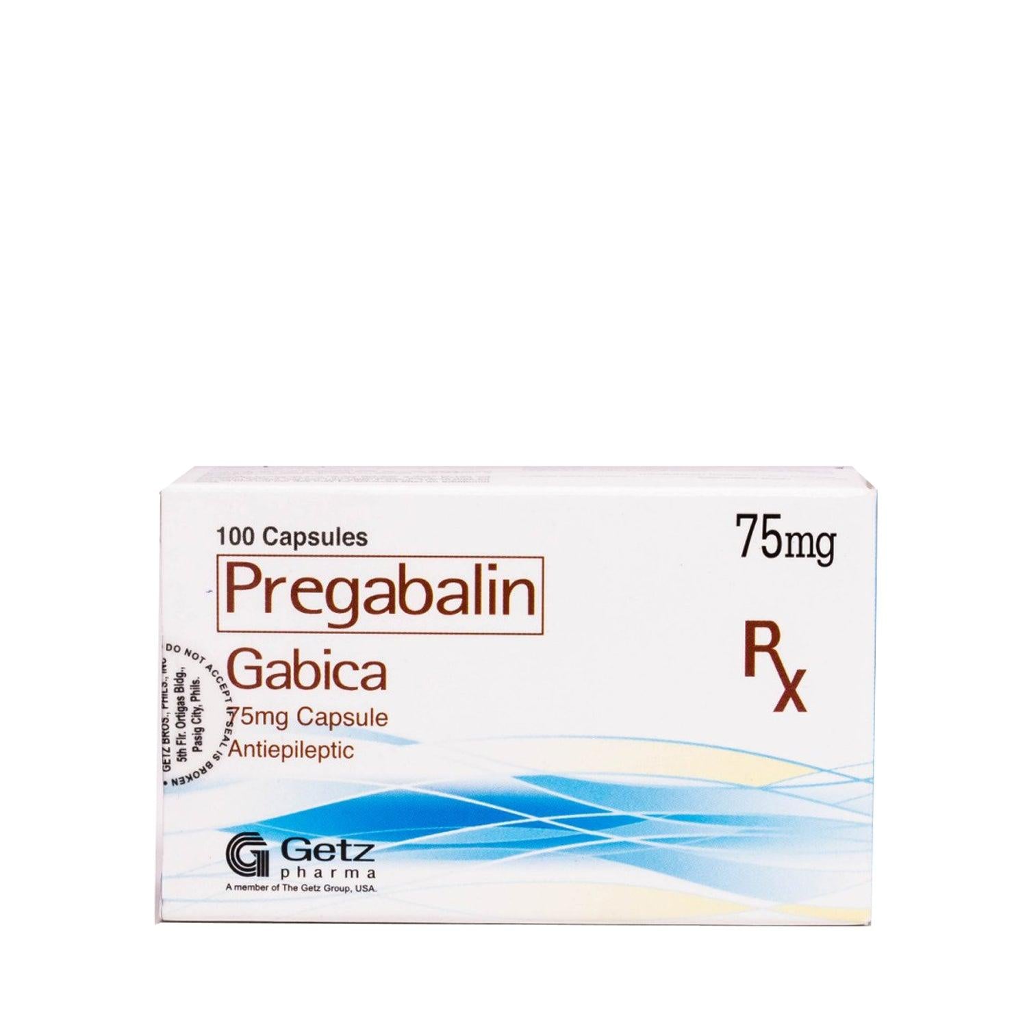 Rx: Gabica 75mg Capsule - Southstar Drug