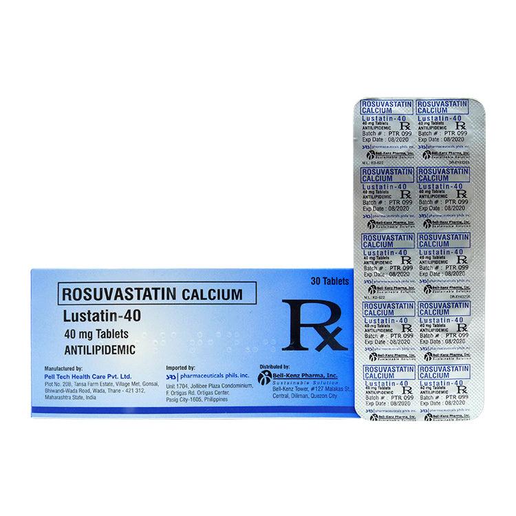 Rx: Lustatin 40mg Tablet - Southstar Drug