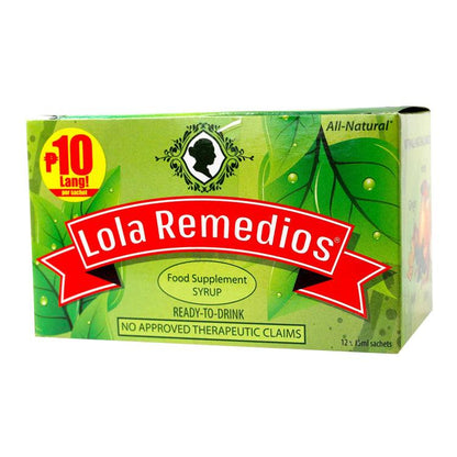 Lola Remedios Sachet 15ml Syrup - 12s - Southstar Drug