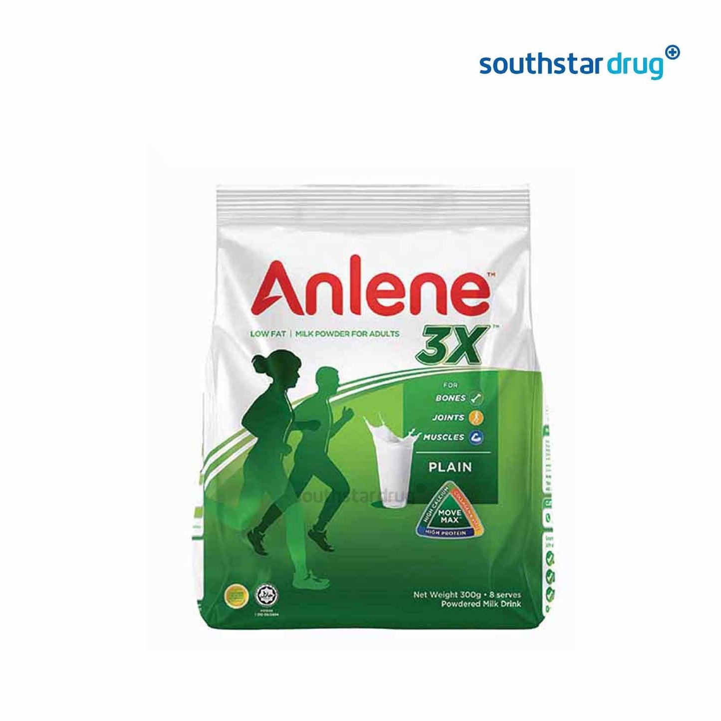 Anlene Movemax Plain 300g Pouch - Southstar Drug