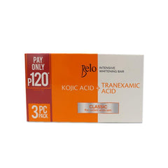 Belo Kojic + Tranexamic Acid Intensive Whitening Bar 65 g - 3s - Southstar Drug