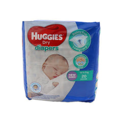 Huggies Dry New Born Diaper - 20s - Southstar Drug