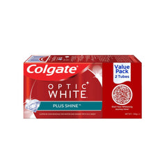 Colgate Optic White Plus Shine Buy Twinpack Toothpaste 100g - 2s - Southstar Drug