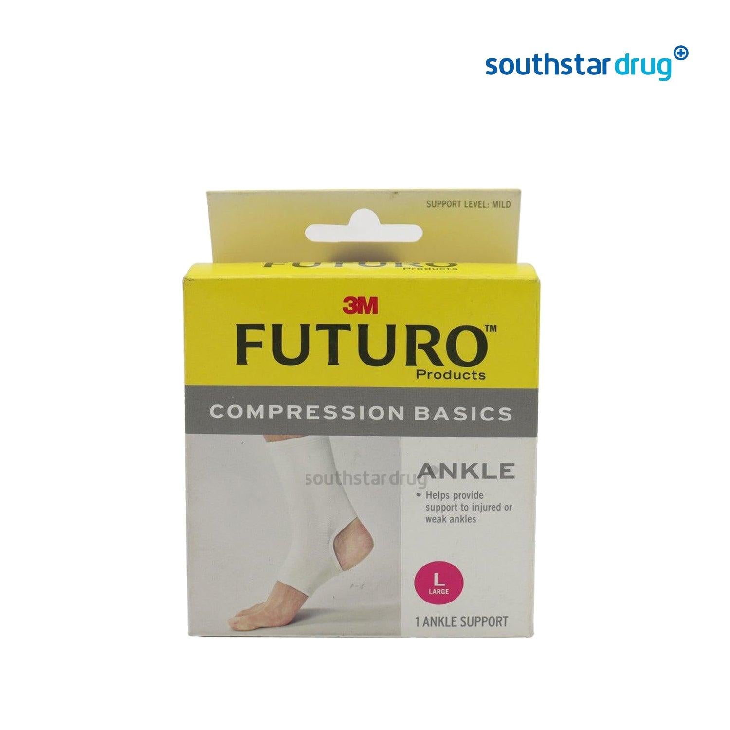 Futuro Compression Basics Ankle Support Large - Southstar Drug