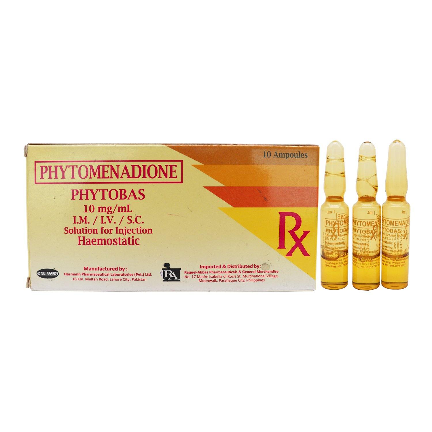 Phytobas 10mg /ml Ampoules - Southstar Drug