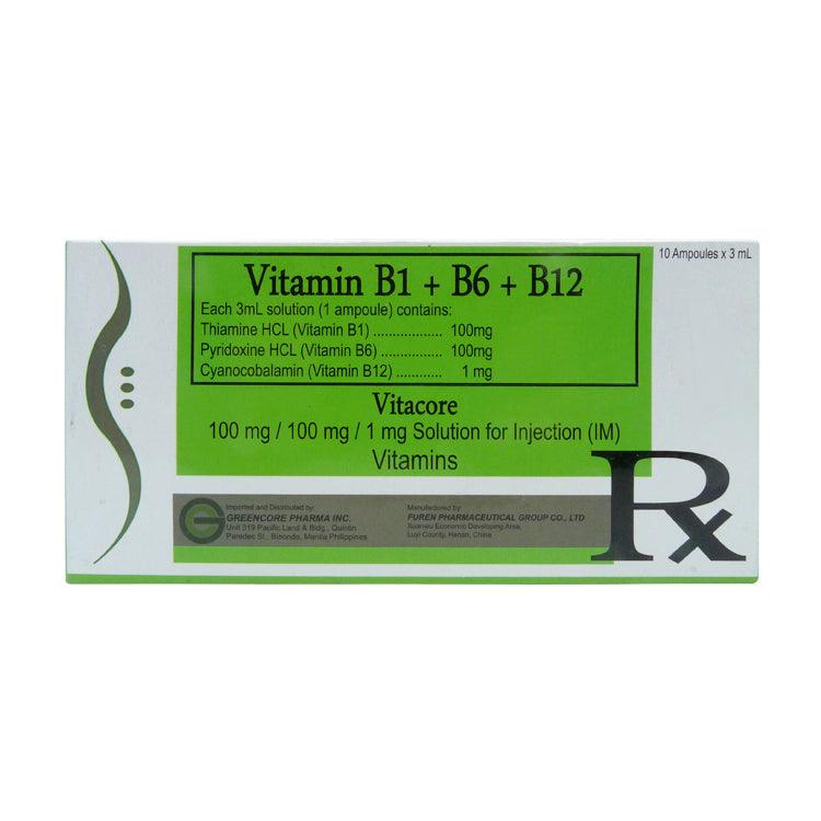 Rx: Vitacore 100mg / 100mg / 1mg Ampule - Southstar Drug