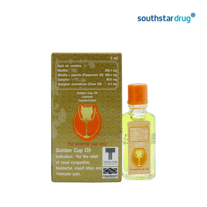 Golden Cup 3ml Oil Liniment - Southstar Drug