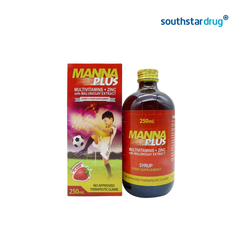 Manna Plus 250ml Syrup - Southstar Drug