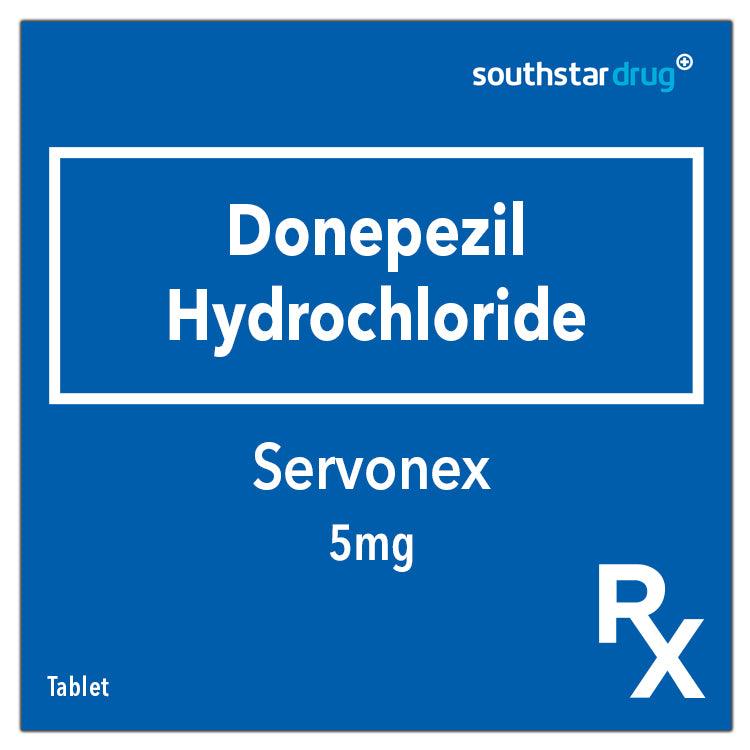 Rx: Servonex 5mg Tablet