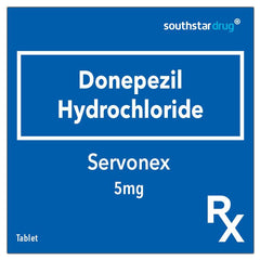 Rx: Servonex 5mg Tablet