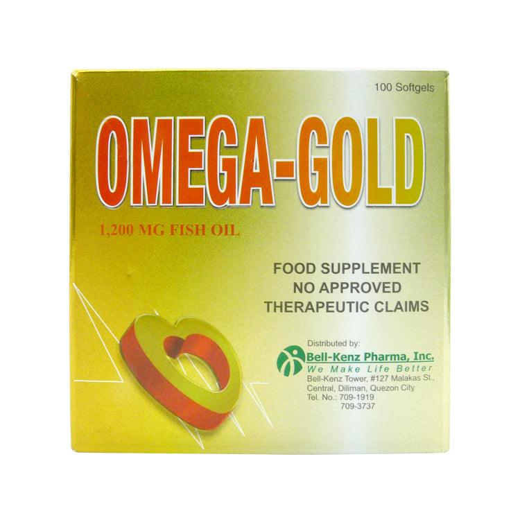 Omega - Gold 1200 mg Softgel - 20s - Southstar Drug