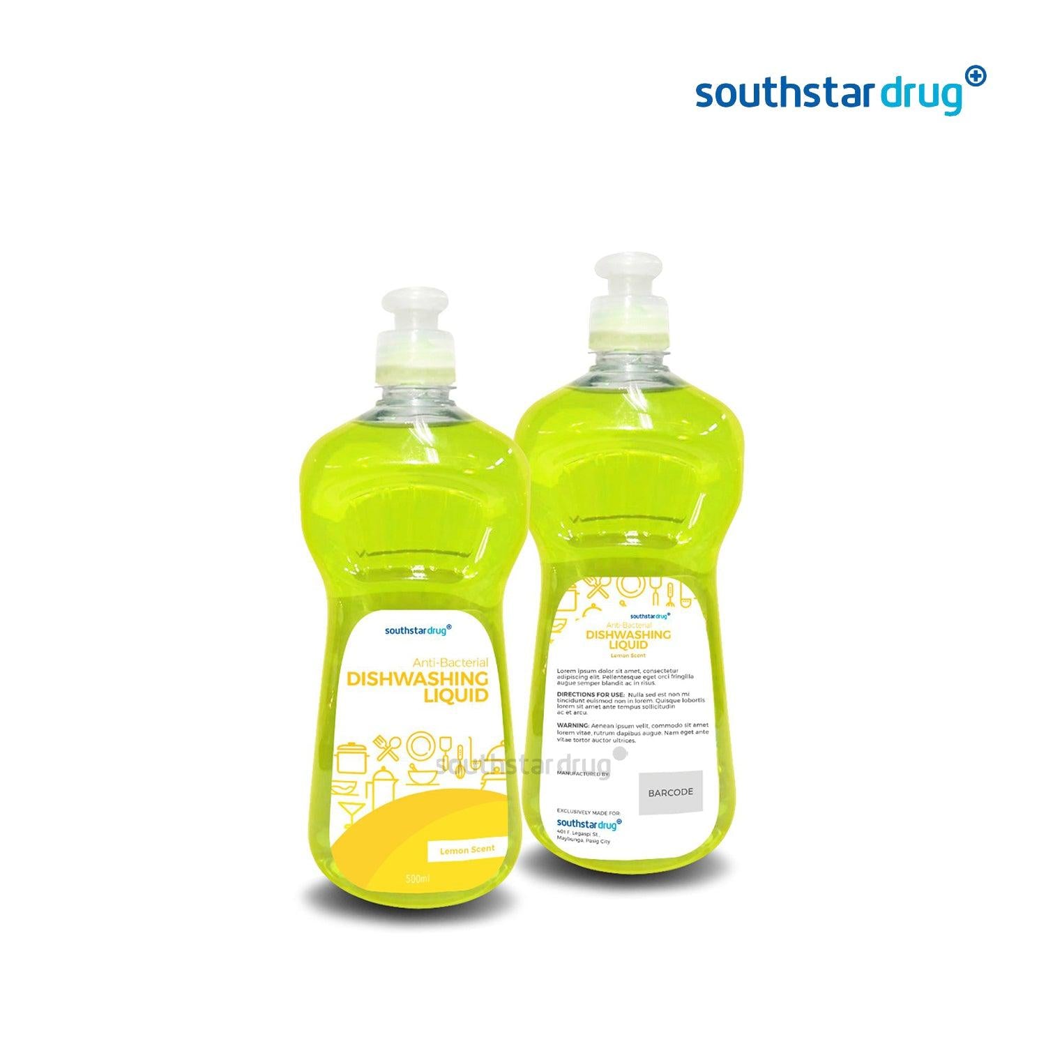 Southstar Drug Dishwashing Liquid Lemon 500ml - Southstar Drug