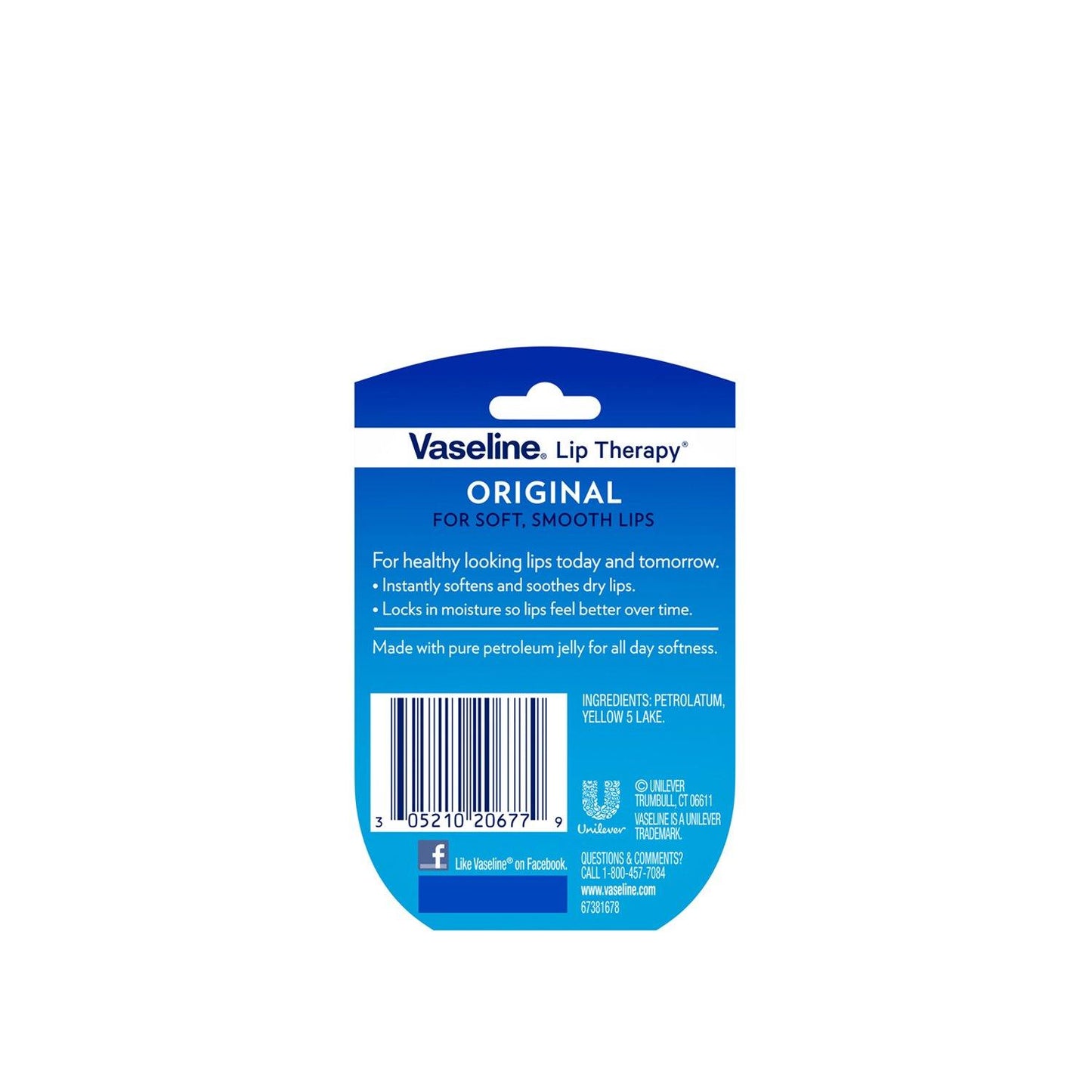 Vaseline Original Lipbalm 7 g - Southstar Drug