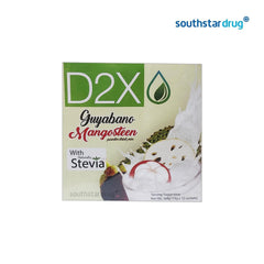 D2X Guyabano Mangosteen W Stevia 14 g Sachet - 12s - Southstar Drug