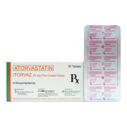 Rx: Itorvaz 20mg Tablet - Southstar Drug