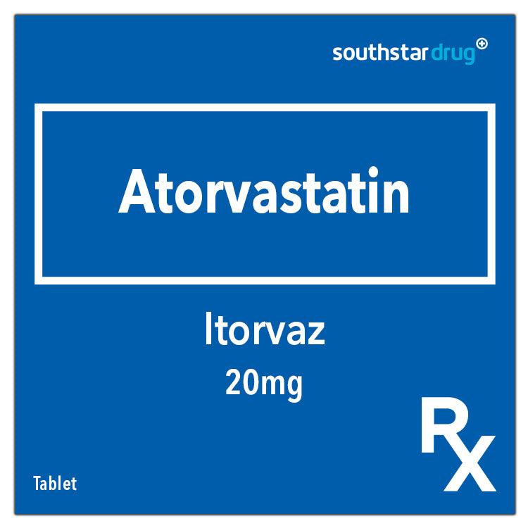 Rx: Itorvaz 20mg Tablet - Southstar Drug