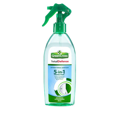 Green Cross Total Defense Sanitizer pump 300ml - Southstar Drug