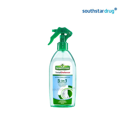 Green Cross Total Defense Sanitizer pump 300ml - Southstar Drug