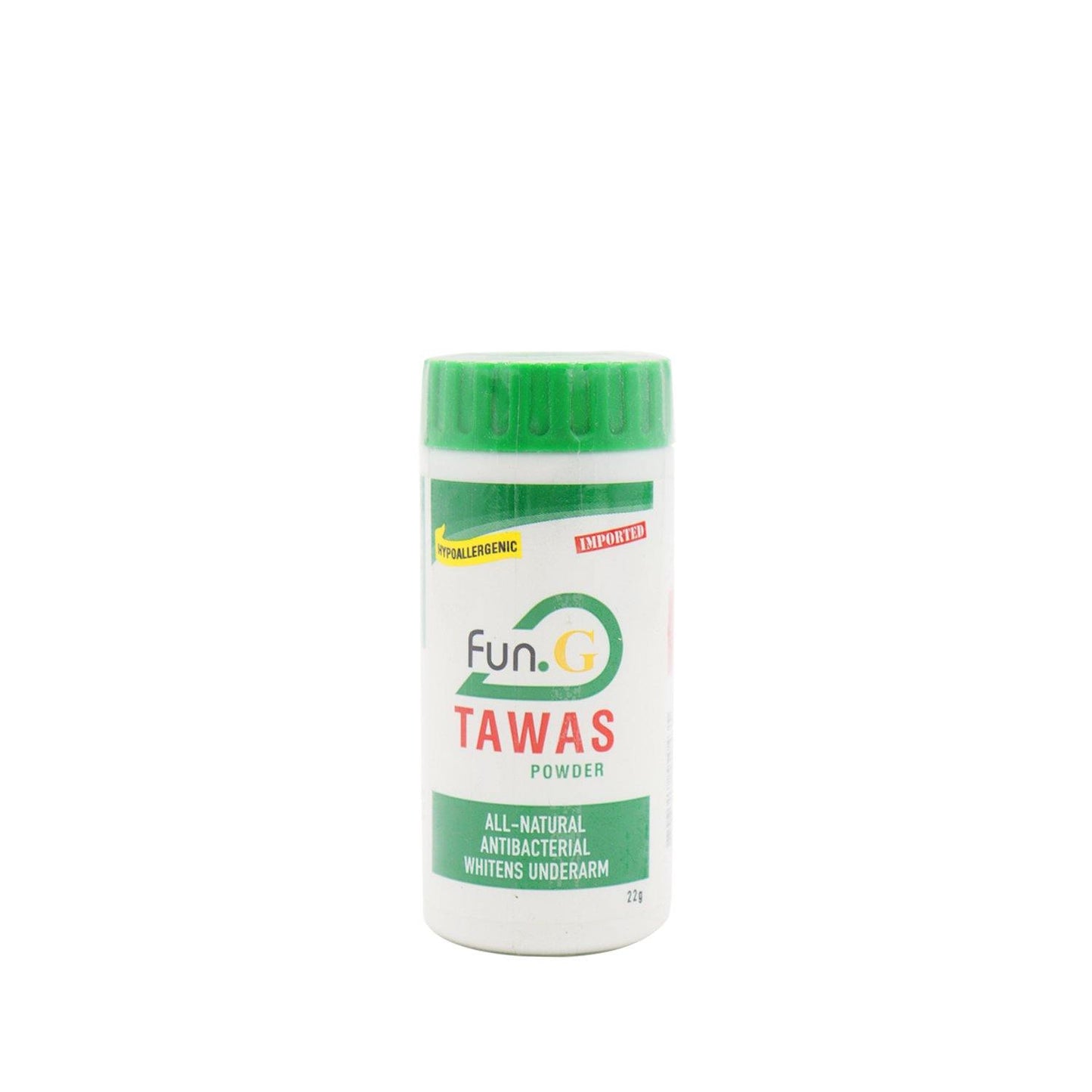 Fun G Antibacterial Deodorant Tawas Powder 22 g - Southstar Drug