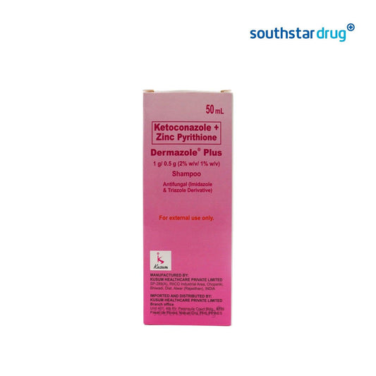 Dermazole Plus 1 g / 0.5 g 50ml Shampoo - Southstar Drug