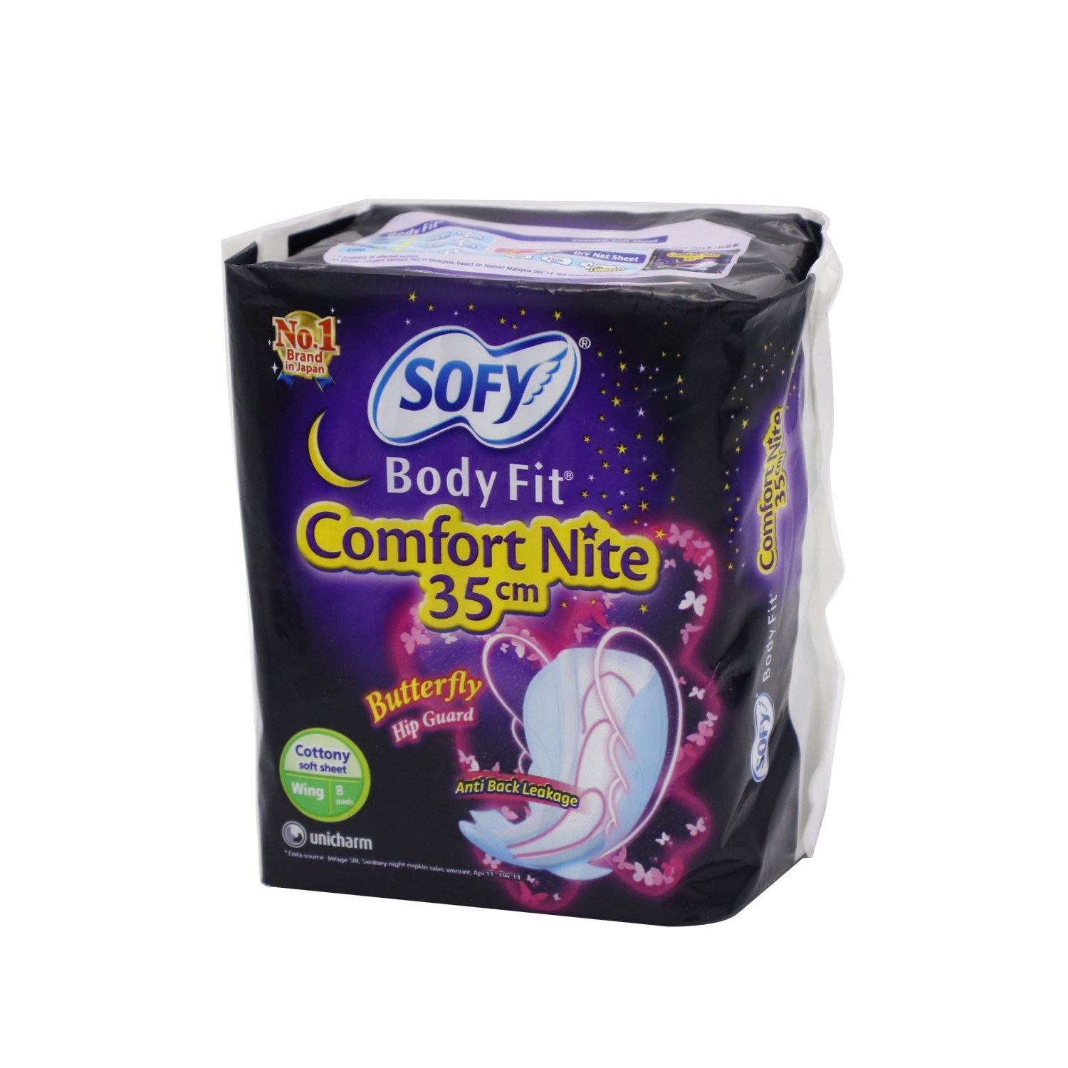 Sofy Comfort Nite Body Fit 35 cm - Southstar Drug