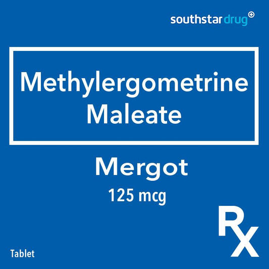 Rx: Mergot 125mcg Tablet - Southstar Drug