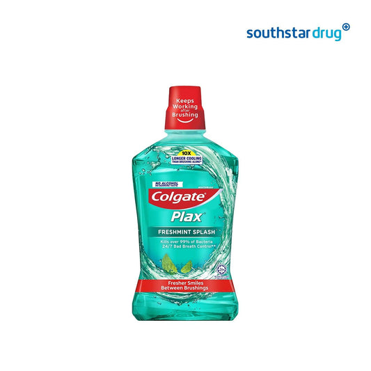 Colgate Plax Antibacterial Mouthwash Freshmint Splash 1L - Southstar Drug