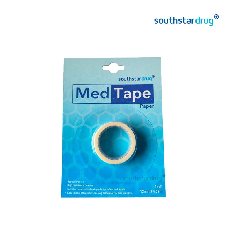 Southstar Drug Med Tape Paper 12mmx4.57m - Southstar Drug
