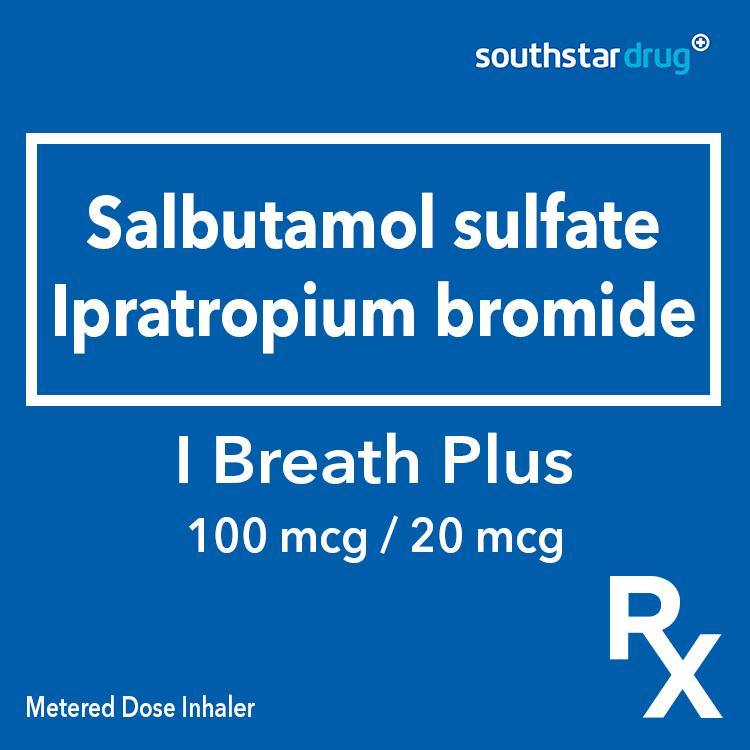 Rx: I Breath Plus 100mcg / 20mcg Metered Dose Inhaler - Southstar Drug