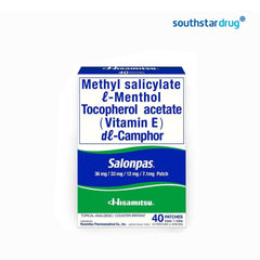 Salonpas Medicated Patch - 40s - Southstar Drug