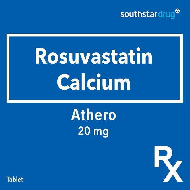 Rx: Athero 20mg Tablet - Southstar Drug