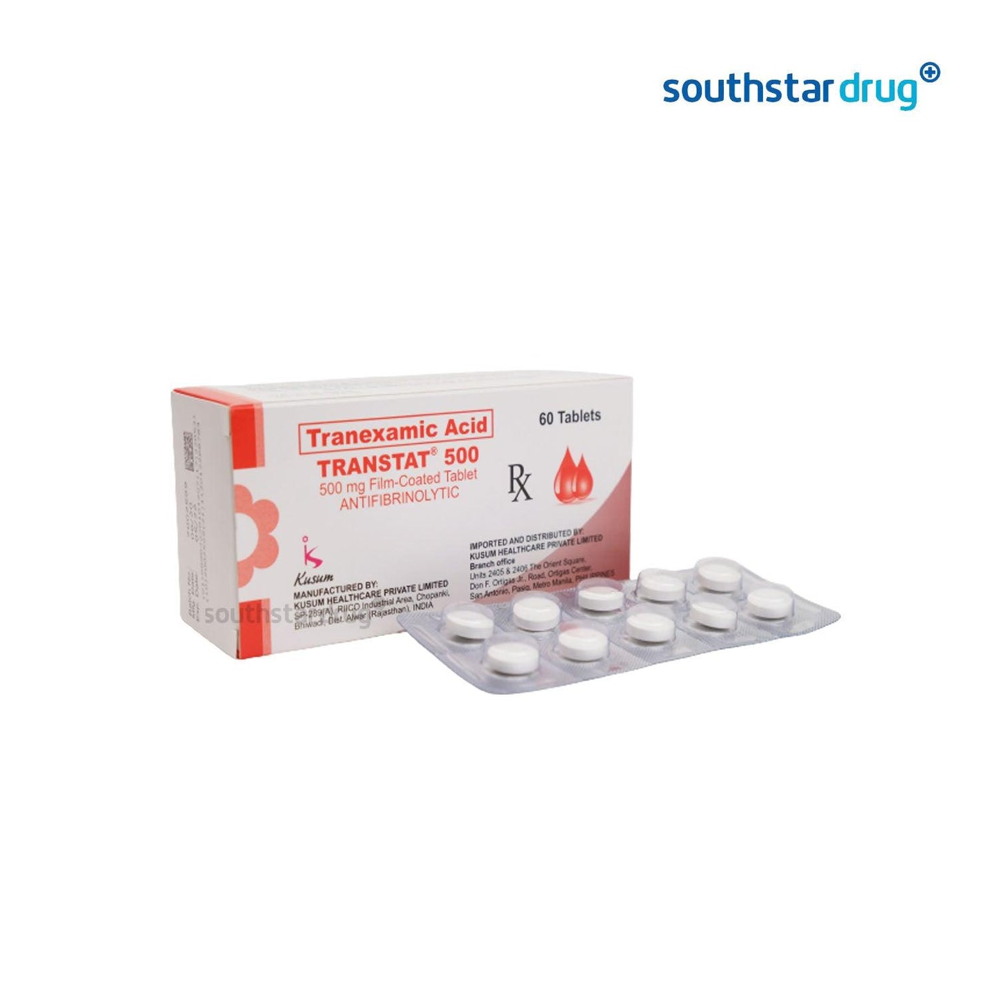 Rx: Transtat 500mg Tablet - Southstar Drug